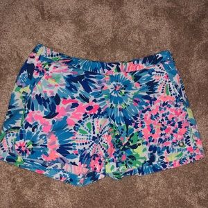 Lilly Pulitzer shorts with elastic back waistband
